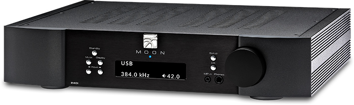 MOON 240i 50W met 32-bit/DSD DAC Geïntegreerde versterker